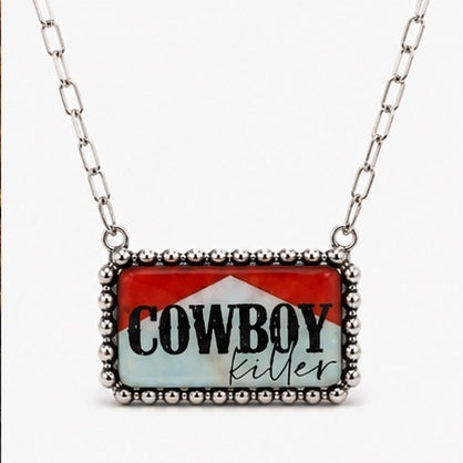 Cowboy Killer Necklace | Western Cowgirl Jewelry