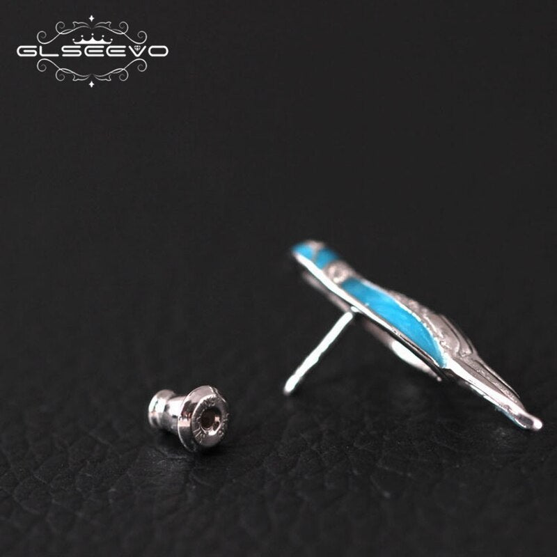 GLSEEVO Animal Brooches Luxury For Girls Daughter Gifts Cute Bird Brooch Broches De Mulheres De Luxo Handmade Jewelry GO0006