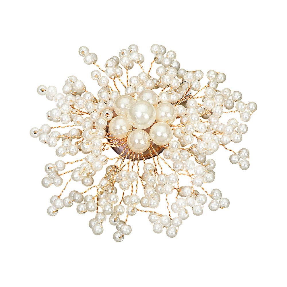 Pearl Flower Brooch & Hair Clip