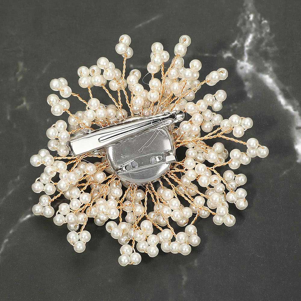 Pearl Flower Brooch & Hair Clip