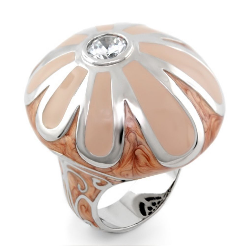Fab Flower Enamel Statement Ring