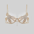 Dazzling Crystal Sling Chest & Skirt Chain Luxury Body Jewelry Set