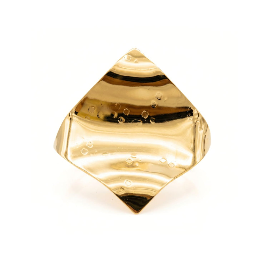 Whitney Wave Sculptural Statement Ring