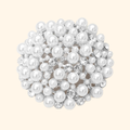 Pearl Cluster Brooch — actual supplier photograph on warm ivory