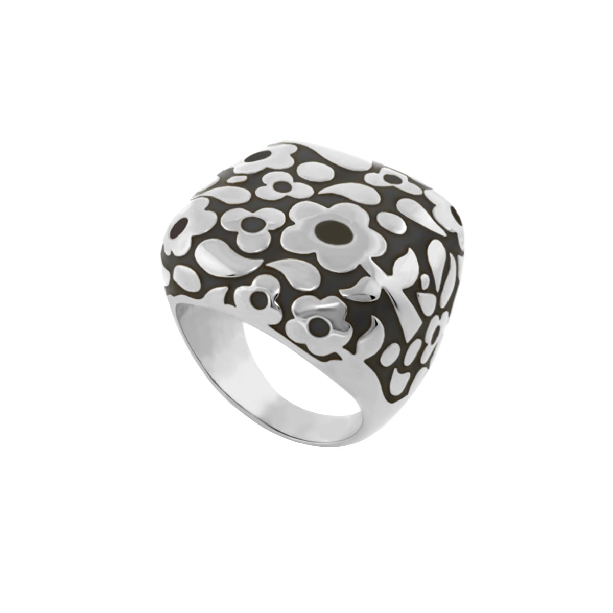 Flowers by Orly Contrast Flower Dome Ring