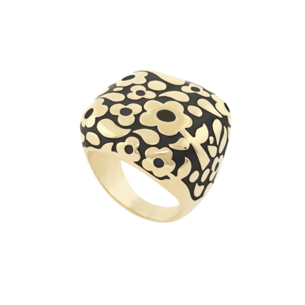 Flowers by Orly Contrast Flower Dome Ring