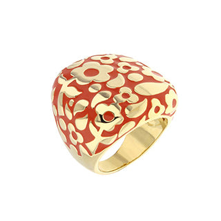 Flowers by Orly Contrast Flower Dome Ring