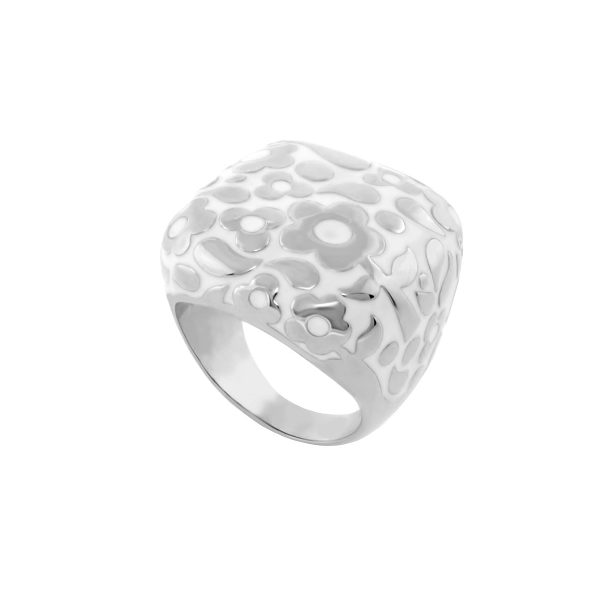 Flowers by Orly Contrast Flower Dome Ring