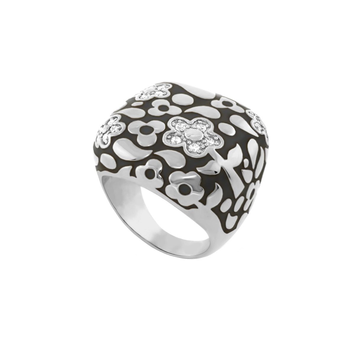 Flowers by Orly Pavé Flower Dome Ring